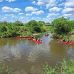 spływ kajakowy rzeką narew